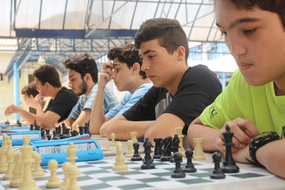Festival de xadrez no Liceu